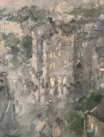 картинка Сумерки, Сергей Хрусталев